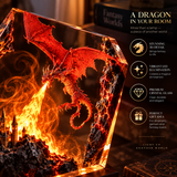 Fire Dragon Halloween Lamp By Davier